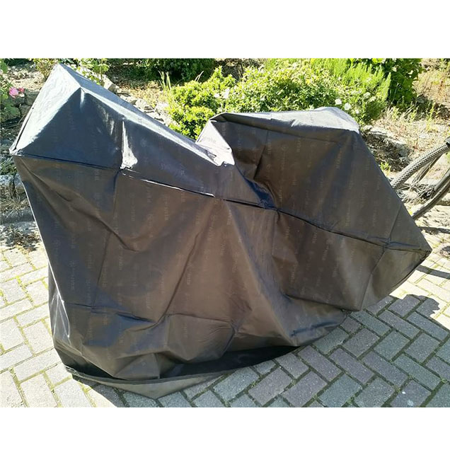 Order a Waterproof cover for bikes and bicycles. One size fits most -- dimensions: 1720mm x 620mm x 1060mm
